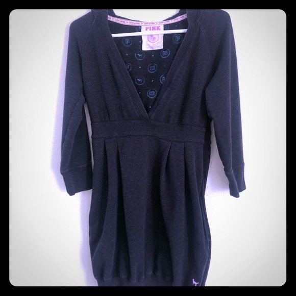 Pink! Victoria’s Secret oversized hoodie - Picture 1 of 4